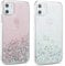 DEFBSC 2 Pack for iPhone 11 Pro Max Case, Bling Glitter Sequin Clear Back Cover, Soft TPU Clear Shockproof Bumper Case Slim Transparent Sequins Back Cover for 6.5 inch iPhone 11 Pro Max Pink & White