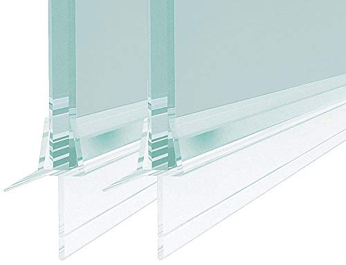 Duschkabinen, Duschdichtung 2x100 cm Ersatzdichtung, wasserdichteAbdeckkapsel, Überlaufsicherung, für 8 mm ,duschandDichtung