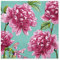 Beautiful Peonies Decoupage Paper Napkins Quality Decorative Serviettes 33cm x 33cm (Pack of 20)