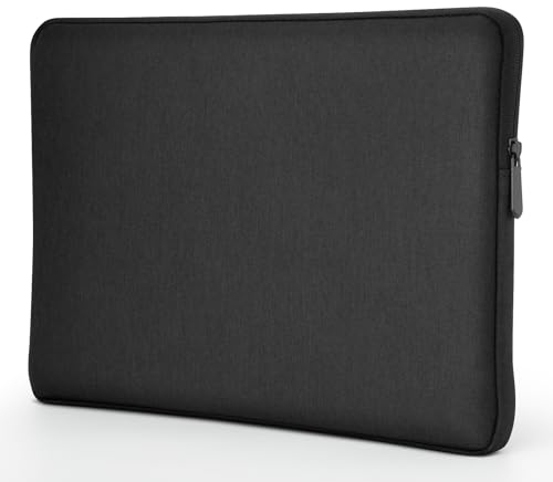 MicaYoung 15,6 Zoll Laptop Hülle Tasche Schutzhülle Kompatibel mit 15,6 Alienware M15 R1/R2 Gaming/ROG Zephyrus Duo 15,6, Wasserdicht Stoßfeste Laptop Sleeve Laptophülle, Schwarz