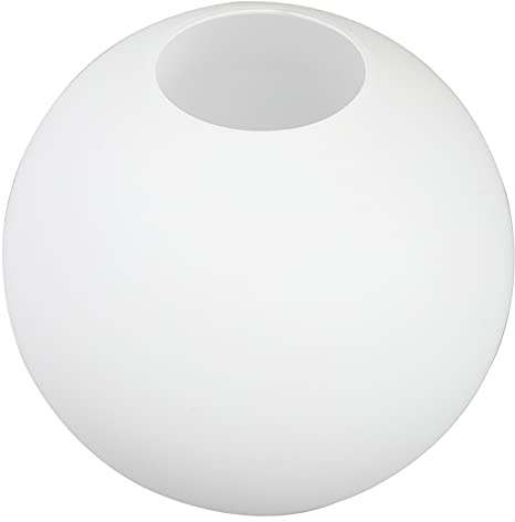 FRCOLOR Frosted Glass Lampshade 4.7 Inch Spherical Light Cover Ceiling Light Accessory for Pendant Lamp Home Bedroom Living Room