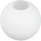 FRCOLOR Pantalla de cristal redonda blanco mate globo cubierta de luz de cristal lámpara protector de iluminación reemplazo para el hogar hotel 12 cm
