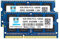Motoeagle Mémoire RAM DDR3L-1600 SODIMM 8 Go (2 x 4 Go), PC3L-12800S 4 Go 2Rx8 PC3 12800S DDR3 1600 MHz 1,35 V/1,5 V CL11 204 broches non ECC