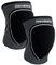 Rehband Knieschützer für Volleyball, Handball & Hallensport, Neopren Knieschoner komfortabel & enganliegend, Sport-Knieprotektor für Damen & Herren, Farbe:Stahl Grau - 1 Paar, Größe:S