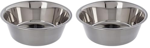 Kerbl Pet Gamelle INOX 4000ml (Lot de 2)