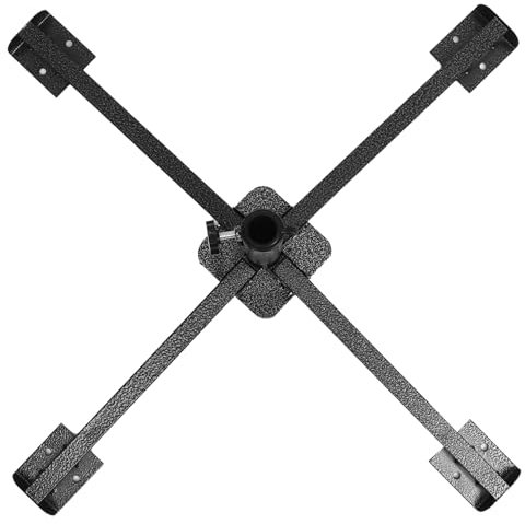 DIKACA Sun Parasol Base Beach Umbrella Anchor Beach Umbrella Stand Base Heavy Duty Iron Stand for Parasol Support for Garden and Travel