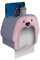 AONYAYBM Toilettenpapierhalter in Pinguinform, Geschlossener Multifunktions-Toilettenpapierhalter, Wand-Toilettenpapierhalter mit Aufbewahrung, Mehrzweck-Toilettenpapierhalter(Lila und Rosa)