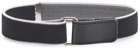 Ladeheid Kinder Gürtel Ohne Schnalle Elastischer Kindergürtel für Jungen und Mädchen 0-15 Jahre 32-90 cm P15