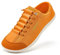 HOBIBEAR Unisex Breite Barfuss Schuhe Damen Herren Minimalistische Barfußschuhe Outdoor Trail Running Schuhe Orange EU 42