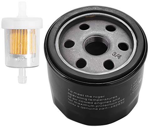 Kurihina Kompatibel mit AM119567 Ölfilter, passend für John Deere D100 D105 D110 D120 D125 D150 D155 D160 D170 Rasentraktor, ersetzt Nr. AM125424 GY20577 LG4153 LG492932S