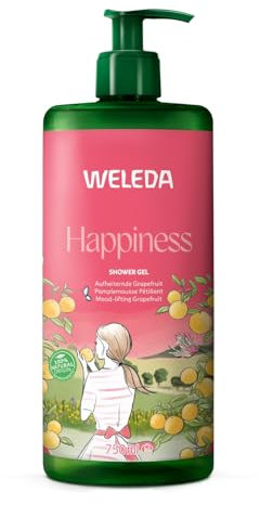 Weleda Happiness Body Wash with Grapefruit, 750ml