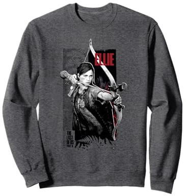 The Last of Us Part II Ellie Ready For Fight Chest Poster Sweatshirt
