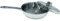 Artame ART91923 NORDICO, Poêle à frire avec couvercle Ø 24 cm, Sauteuse Inox, Triple fond, Poignée résistante à la chaleur, Fond nid d'abeille anti adhésif, Tous feux dont induction, Tout Inox