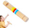 Sifflet de sifflet pour - Jouet musical à tirer - 6,69 x 1,18 pouces - Fait à la main - Instrument de musique pour garçons, filles et maternelles - Multicolore