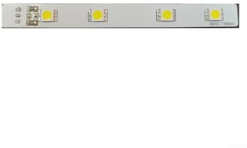 Barra de luz LED para refrigerador GN-BN202SLCL 12V para LG accesorio de iluminación de repuesto para nevera, fácil instalación, iluminación brillante de bajo consumo