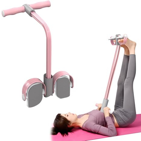 Appareil d'entraînement abdominal, appareil d'entraînement pour le bodybuilding, pour la maison, 6 tubes de corde de traction élastique, multifonctions, équipement de fitness pour la maison