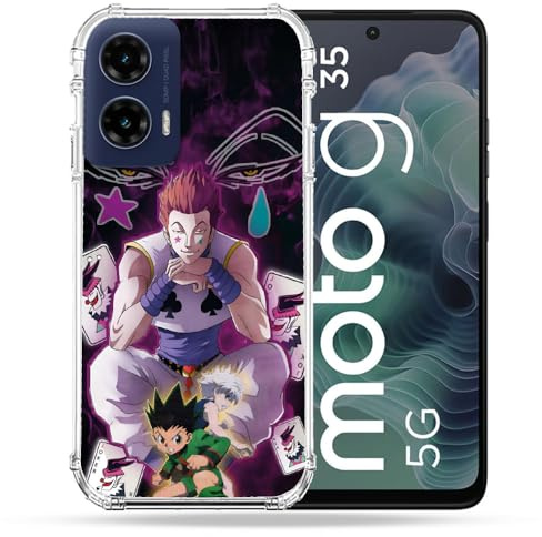 Cokitec Robuste Schutzhülle für Motorola G35 5G Manga Hunter X Hunter Hisoka