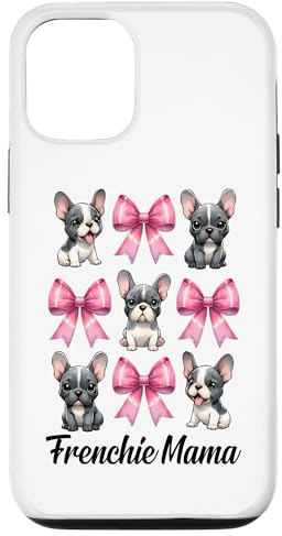 Frenchie Mama French Bulldog Mom Dog Mother's Day Coquette Case for iPhone 12/12 Pro