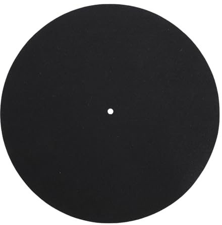 Docooler 12 Inch Turntable Slipmat Fit for Phonograph Player Anti Vibration Record Platter Mat Felt Turntable Pad Anti Static