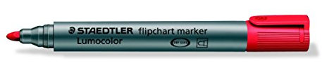 Staedtler 356-2 Flipchartmarker, rot