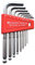 PB Swiss Tools Winkelschraubendreher- Satz im Kunststoffhalter 8-teilig 1,5-8mm Kugelkopf
