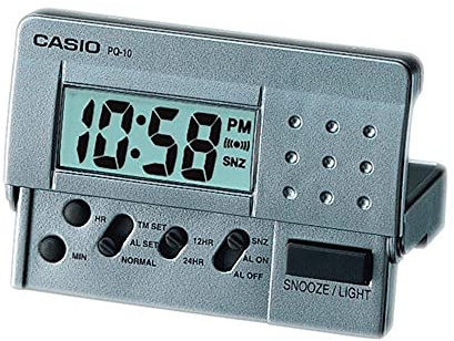 Despertador Digital Viaje CASIO PQ-10D-8