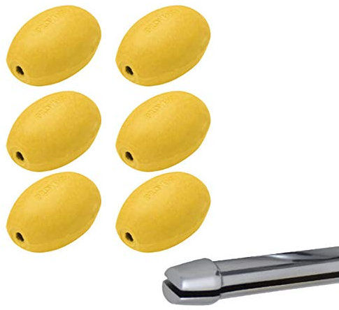 Provendi Savon Jaune Rotatif (Lot de 6) - Recharge à Clip. (Porte Savon Non Inclus)