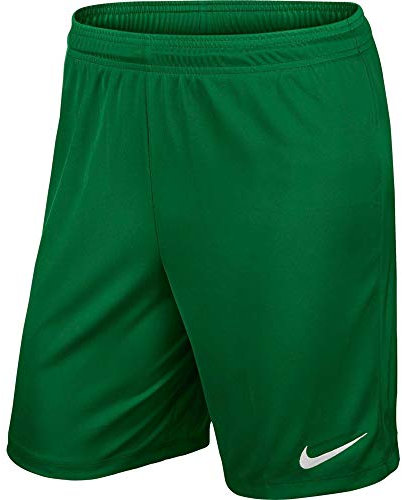 Nike Kinder Park II Knit Shorts ohne Innenslip, grün (Pine Green/White), XL, 725988-302
