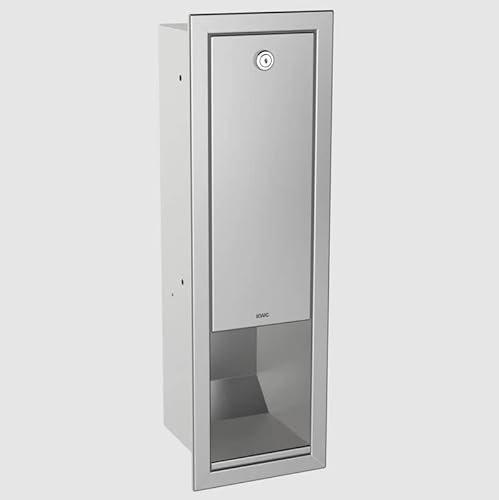 KWC Seifenspender RODX618E zur Unterputzmontage aus Chromnickelstahl