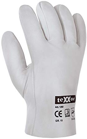 (240 Paar) teXXor Handschuhe Schafsnappa-Handschuhe Vollleder 240 x Natur XL/10