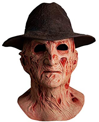 Trick Or Treat Studios A Nightmare on Elm Street 4: The Dream Master Deluxe Latex Mask with Hat Freddy