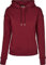 Urban Classics Ladies Organic Hoody, Felpa con Cappuccio, Donna, Rosso (Burgundy), M