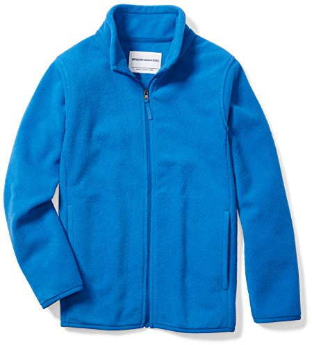 Amazon Essentials Bambini e Ragazzi Giacca con Collo a Lupetto con Cerniera Integrale in Pile
