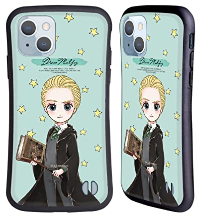 Head Case Designs Offizielle Harry Potter Draco Malfoy Deathly Hallows XXXVII Hybride Handyhülle Hülle Huelle kompatibel mit Apple iPhone 14