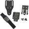Kit de Sistema de Cierre rápido táctico, Base adaptadora del cinturón QLS 22 19, Hebilla de liberación rápida, cinturón de Pata de Cabra, Funda de Pistola, Adaptador de Pala.