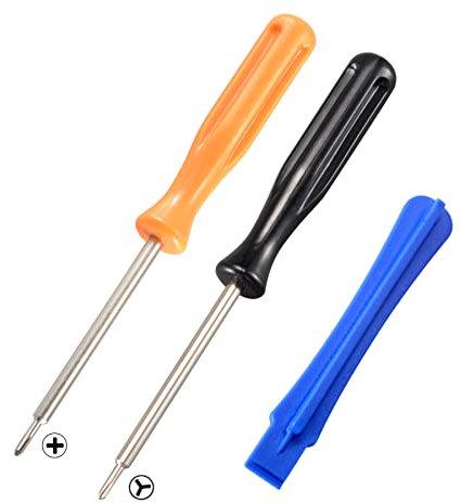 eXtremeRate Professional Cross & Tri-Wing Screwdriver, Prying Tools 3 in 1 Repair Tool Set for Nintendo Switch