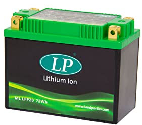 Accossato Batteria al Litio LP per Moto Guzzi Nevada 750 Classic I.E. (2004-2009)