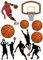Basketball 11 Stück, Tortenaufleger Geburtstag, … Oblate Premium