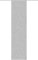 wohnfuehlidee Schiebegardine Deko Blickdicht Marlies, Farbe Silber, Größe BxH 60x245 cm