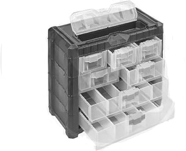 PORTAMINUTERIA con cassetti - VALIGETTA ORGANIZER - MAURER - 45x36x34 cm