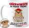 Tassenliebling® Abschiedsgeschenk Kollegen Tasse personalisiert - Abschied Kollegin Tasse - Glückwunsch zur Flucht - Beidseitiger Druck - Lustige Bürotasse zum Jobwechsel - Arbeitskollege