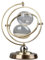 niepan Goldener Vintage-Sanduhr-Timer,Globus-Glas-Timer,Wohnzimmer-Küchentimer,Kinder-Aufschub-Timer,15 Minuten,30 Minuten,60 Minuten