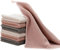pobowlgarls Mikrofaser Reinigungstuch, Mehrfarbig, grau, rosa und beige, 40cm x 30 cm (11.8 * 15.7 INCH)
