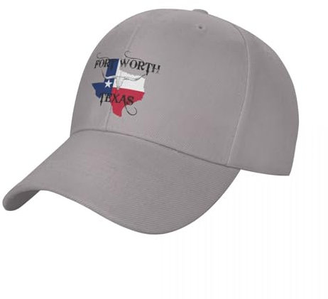 QFLLQLFF Basecap Fort Worth, Texas, Heimat der Long Horn Baseball Cap Geschenk