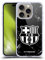 Head Case Designs Offizielle FC Barcelona Marmor Schwarz Wappen Muster Gelhülle [Militärischer Schutzgrad] Kompatibel Mit Apple iPhone 16 Pro Und Kompatibel Mit MagSafe