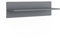VitaliSpa Wandregal Ajaton, Grau, 70 x 20 cm