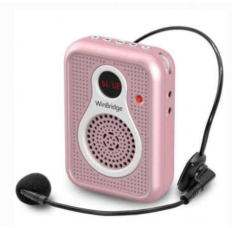 Gunner Smoke Enceinte de taille avec microphone S208 couleur rose Bluetooth