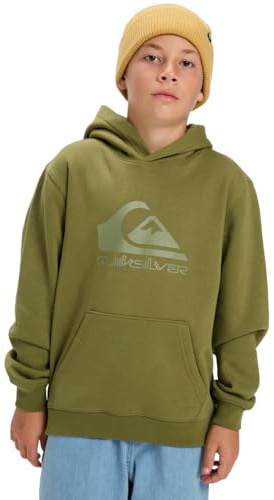 Quiksilver Fleece sweater COMP LOGO HOODIE KIDS Boy's Green 12