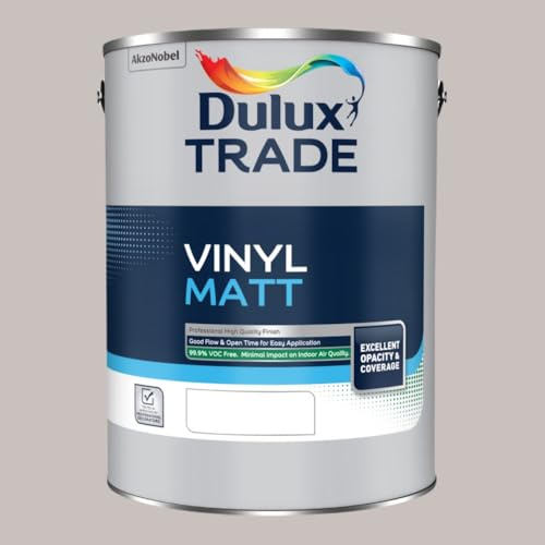 DULUX TRADE VINYL MATT PERFECTLY TAUPE 5L