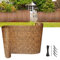 Personnalisable Clôture En Roseau Brise Vue Pour Balcon Naturel Clôture En Bambou 60x300 80x500 120x700 130x800cm Ecrans De Jardin Panneau Clôture Imperméable/Respirante Pour Piscine Étang Rambarde(Ca